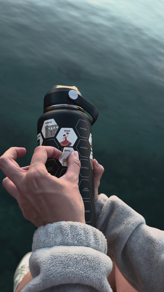 La botella que convierte tus viajes en recuerdos